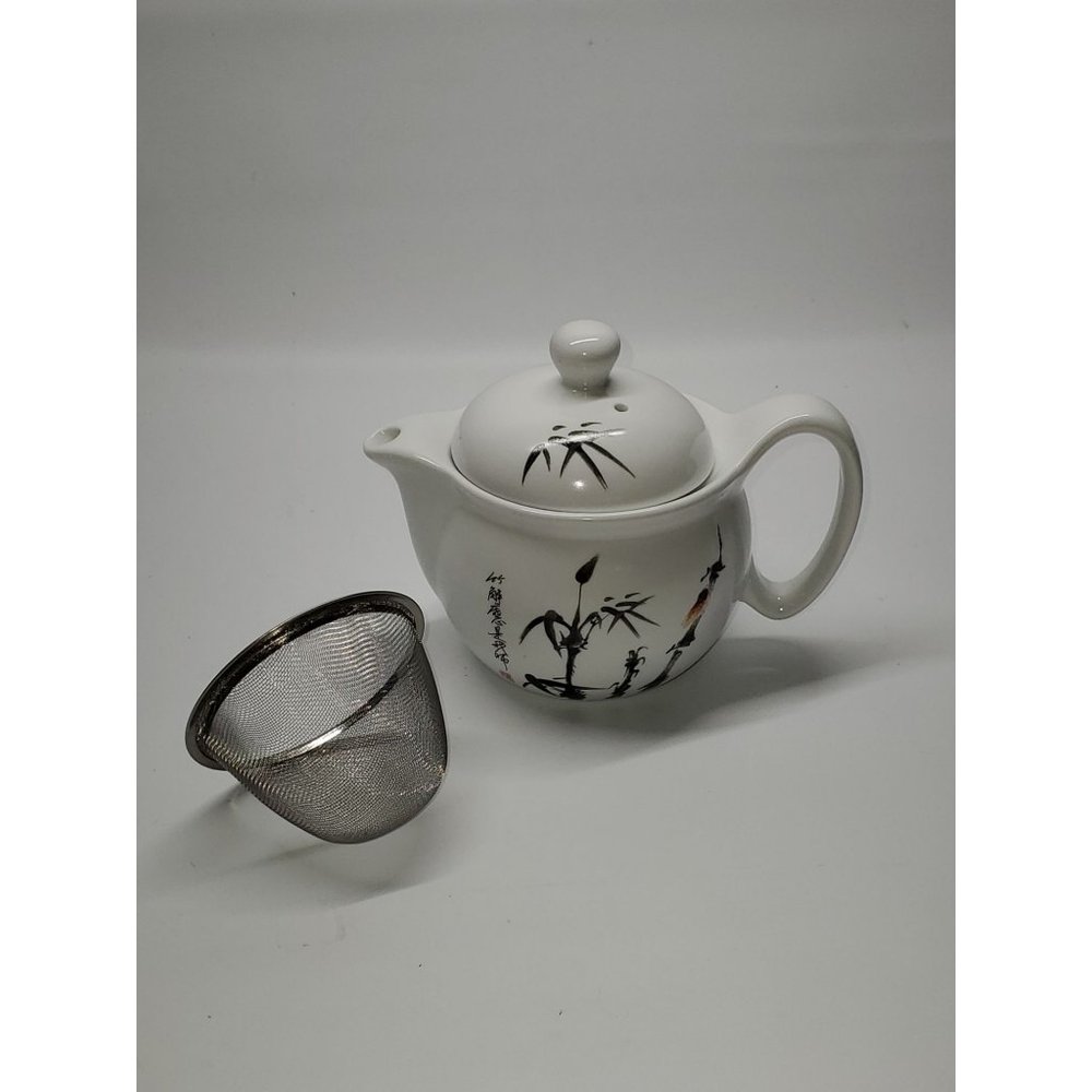 Gaiwan chinese tea set with a fancy gift box Bamboo Set 760 - Picture 4 of 6